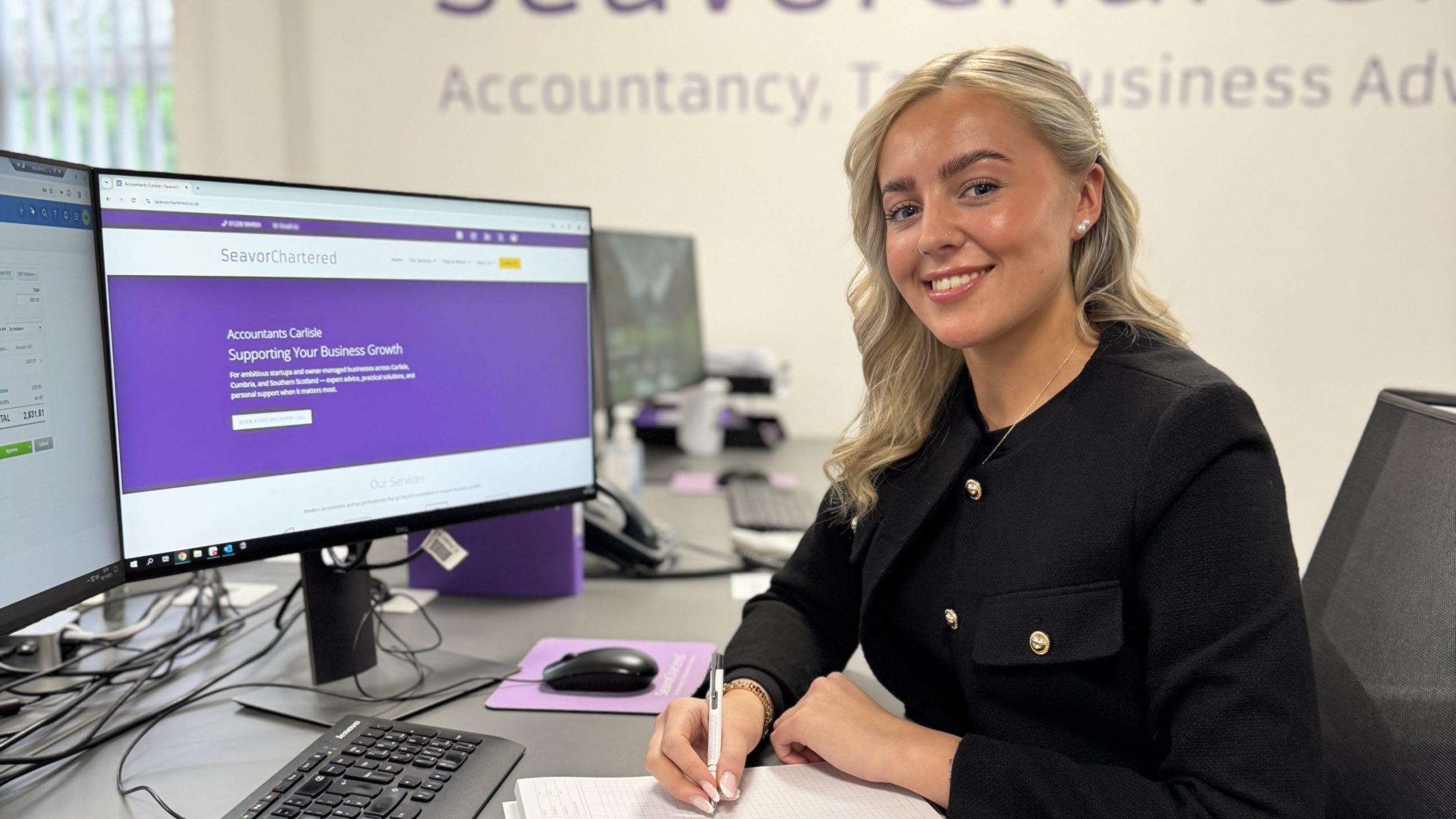 Karis Abbot, Apprentice at SeavorChartered